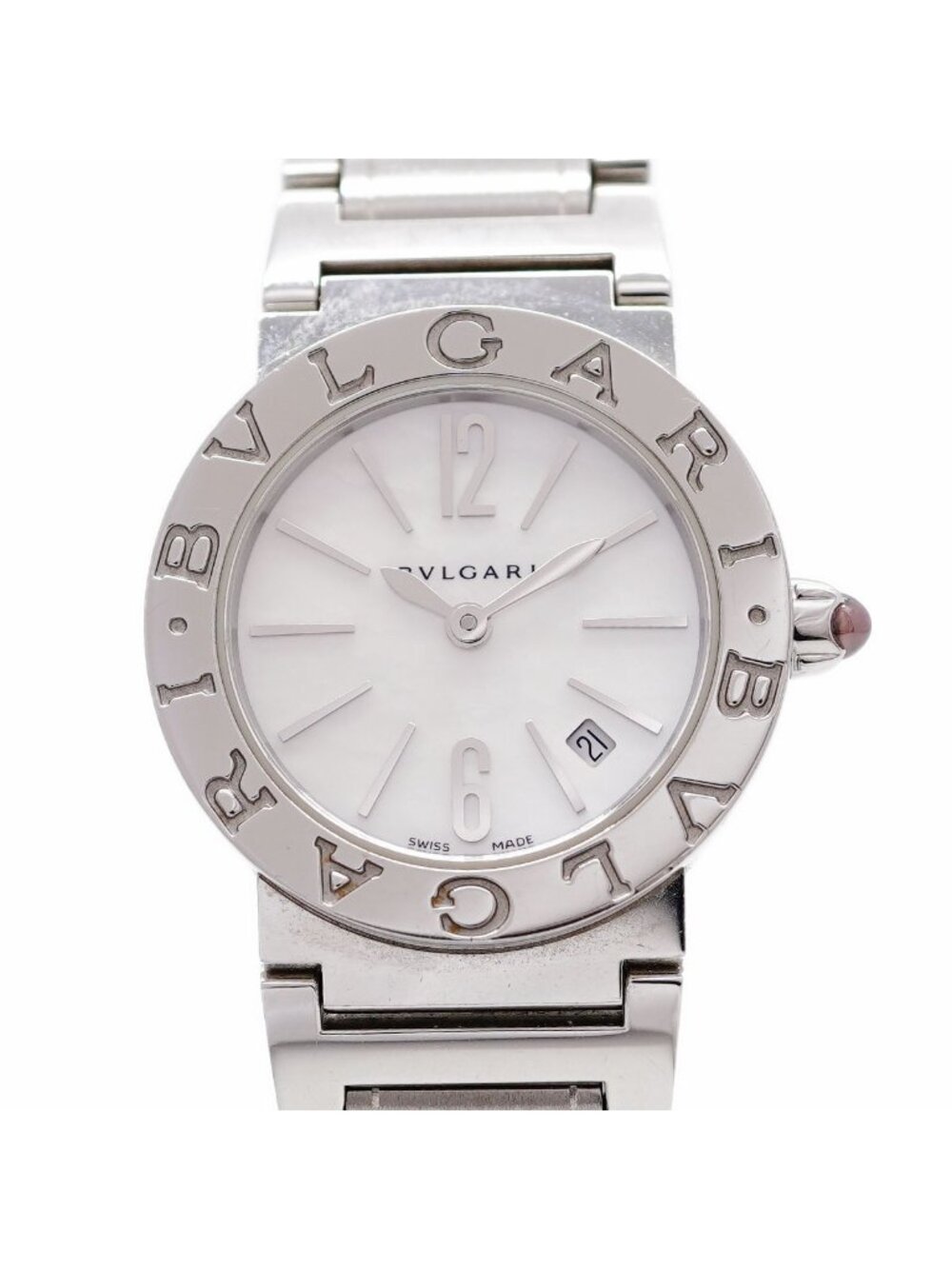 Bvlgari Bulgari White Dial Watch